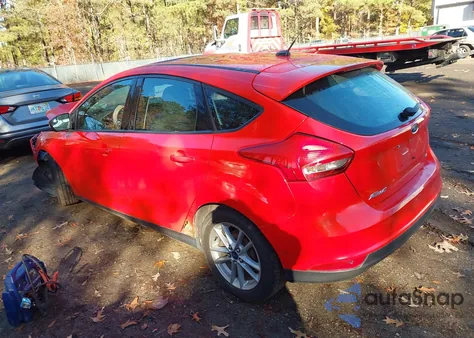 2016 Ford Focus Se из США, поврежденный, VIN 1FADP3K26GL240620
